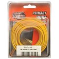 Cci Road Power Electrical Wire, 16 AWG Wire, 2560 VACVDC, Copper Conductor, Yellow Sheath 55668333/16-1-14